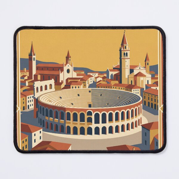 Item preview, Verona Italy Vintage Travel Poster designed and sold by Bomax121.
