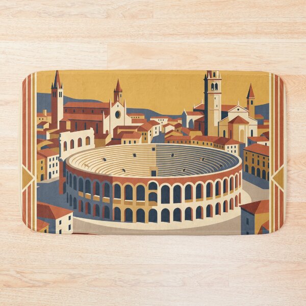 Item preview, Verona Italy Vintage Travel Poster designed and sold by Bomax121.