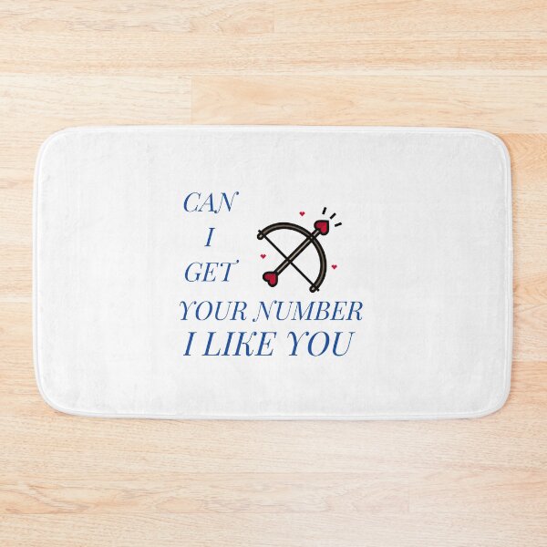 Item preview, Copy of Can I Get Your Number I Like You - Cupid Arrow Pickup Line designed and sold by Jomsunshine.