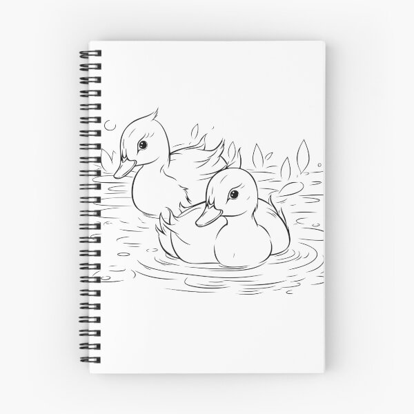 Item preview, Duck swimming designed and sold by cute-corner0.