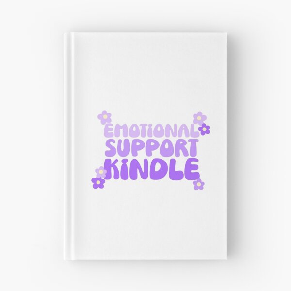 Item preview, Emotional Support Kindle Purple Flowers designed and sold by letizzart designs.