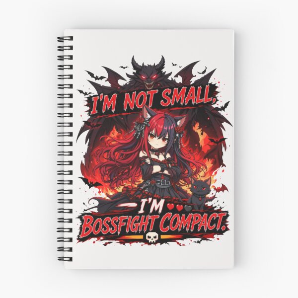 Item preview, I'm Not Short, I'm Boss Fight Compact | Funny Anime Gamer Girl designed and sold by Revyra Design .