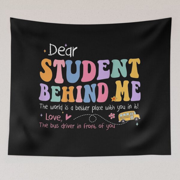 Item preview, Dear Student Behind Me School Bus Driver Appreciation Back To School designed and sold by Capisedo.