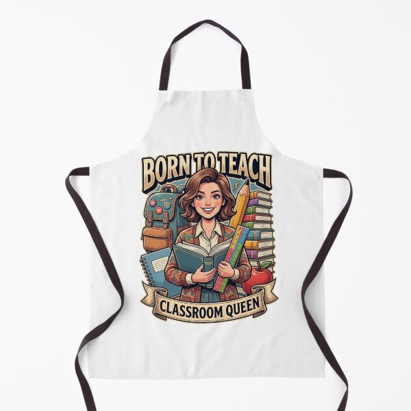 Item preview, Born to Teach Classroom Queen designed and sold by Lombardino.