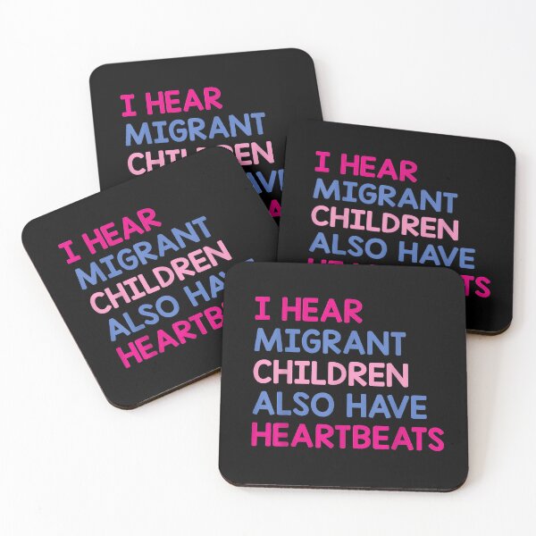 Item preview, I Hear Migrant Children Also Have Heartbeats Human Rights Immigration designed and sold by NinigFox.