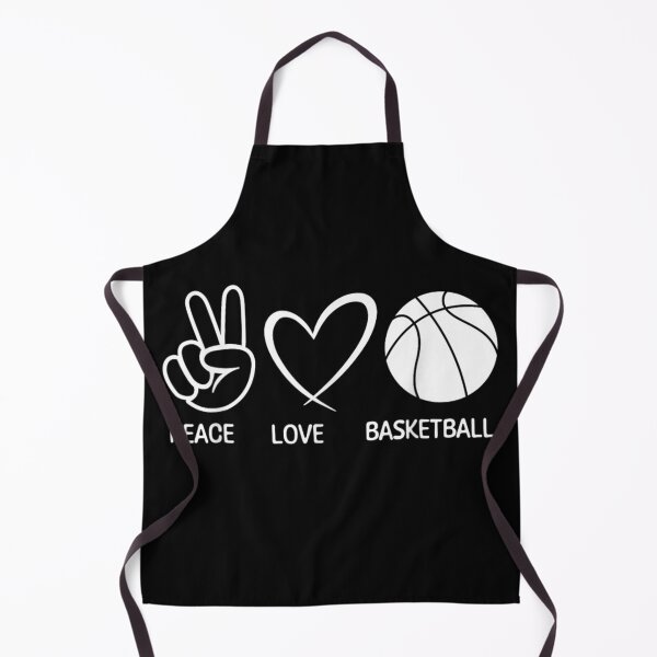 Artikelvorschau, Frieden, Liebe, Basketball – Minimalistisches Sportfan-Geschenk im Vintage-Basketball-Lifestyle entworfen und verkauft von Capisedo.