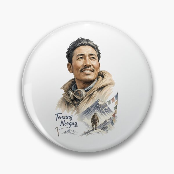 Item preview, Tenzing Norgay designed and sold by Sarcastic designs.