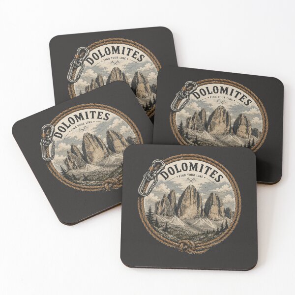 Item preview, Tre Cime di Lavaredo Dolomites Dolomiti Rope Climbing designed and sold by SlothcoreVibes.