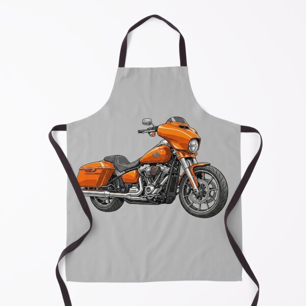 Item preview, Orange Harley Davidson Low Rider ST Performance Cruiser Illustration designed and sold by Motorline44.