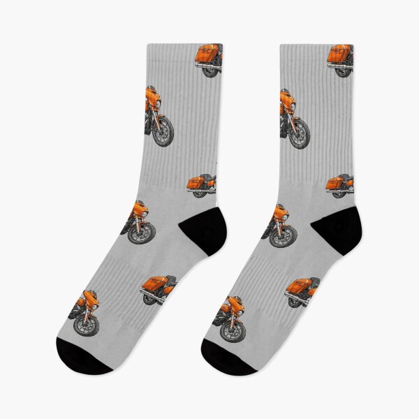 Item preview, Orange Harley Davidson Low Rider ST Performance Cruiser Illustration designed and sold by Motorline44.