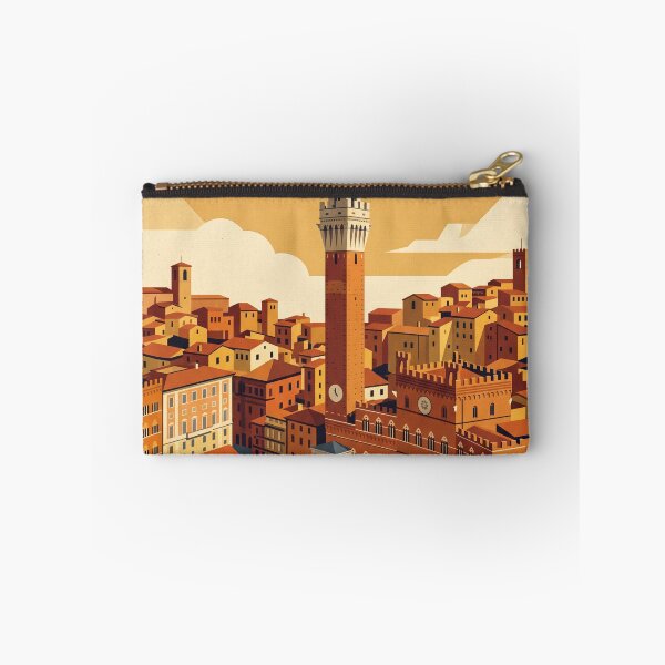 Item preview, Siena Italy Vintage Travel Poster designed and sold by Bomax121.