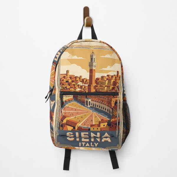 Item preview, Siena Italy Vintage Travel Poster designed and sold by Bomax121.