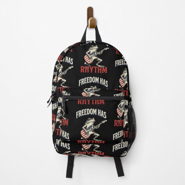 Item preview, Freedom Has Rhythm Frog designed and sold by Roy & Tiffany.