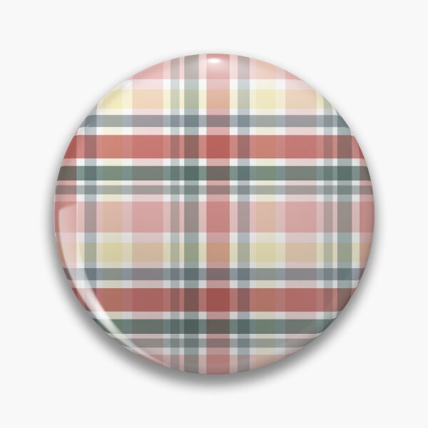 Item preview, Cloud Blossom Plaid in Rust, Sage, Pink and Yellow designed and sold by Sheila McDowell Design.
