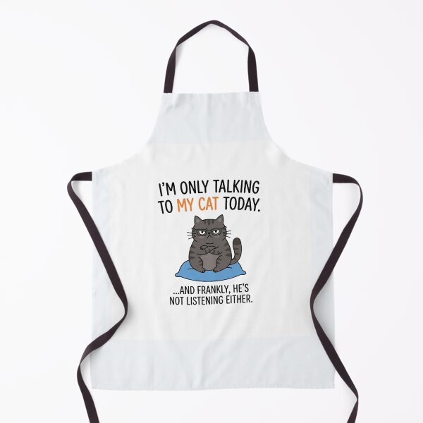 Item preview, Im Only Talking To My Cat Today designed and sold by Owcomm.