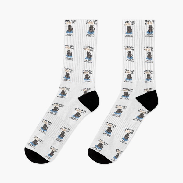 Item preview, Im Only Talking To My Cat Today designed and sold by Owcomm.