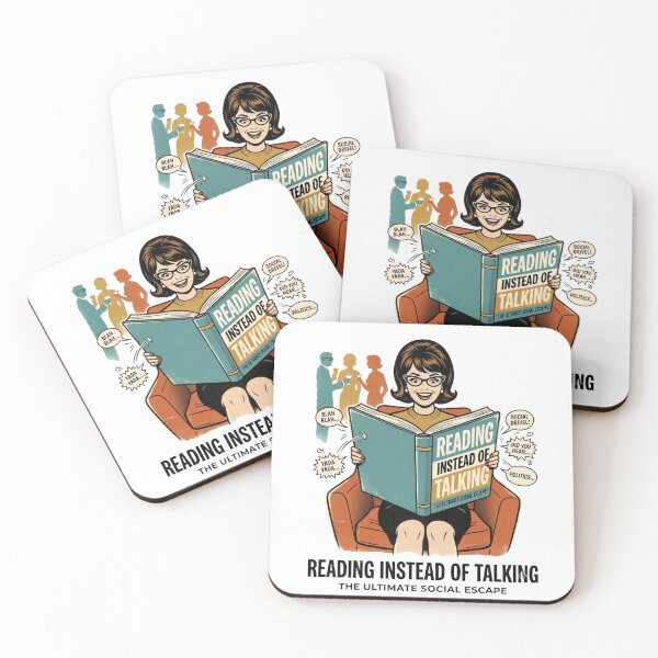 Item preview, Funny Introvert Book Lover Retro T-Shirt designed and sold by urbinet.