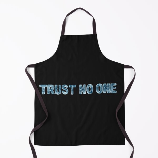 Item preview, Ледяной 3D-дизайн типографики «TRUST NO ONE» (Frosty 3D Ice Typography Design "TRUST NO ONE") designed and sold by Nakrisa.