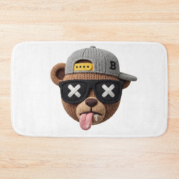 Item preview, Hypebeast Knitted Rap Bear designed and sold by TOM JACK.