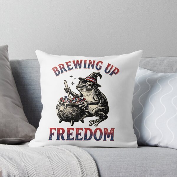 Item preview, Brewing Up Freedom Frog designed and sold by Roy & Tiffany.
