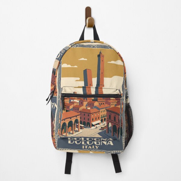 Item preview, Bologna Italy Vintage Travel Poster designed and sold by Bomax121.