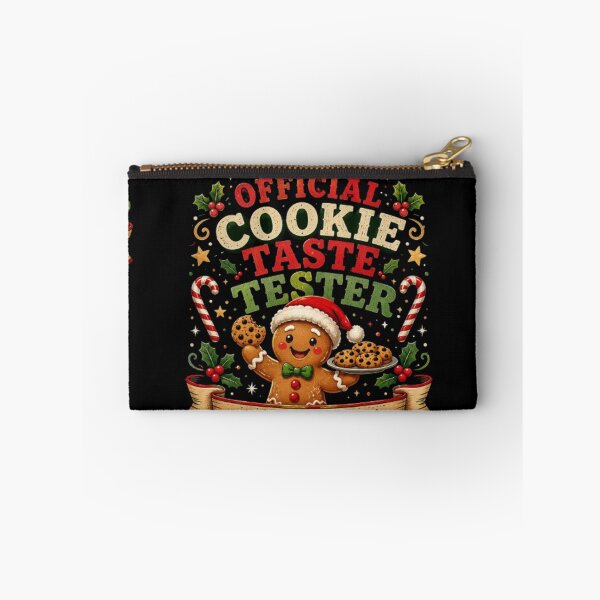 Item preview, Official Cookie Taste Tester Funny Christmas Gingerbread Christmas Shirt Sticker designed and sold by TulipsArtDesigns .