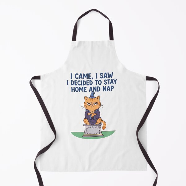 Item preview, Funny Grumpy Wizard Cat Stay Home Nap designed and sold by Owcomm.