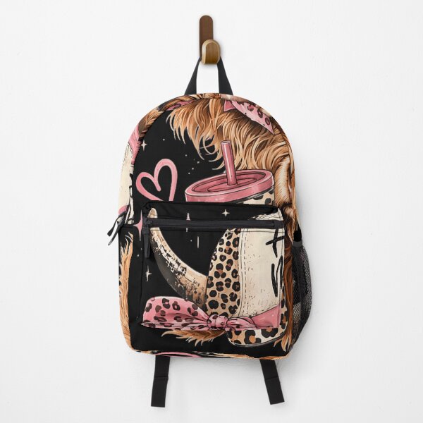 Item preview, Hot Mess Highland Cow Cute Pink Western Coquette Country Girl Style designed and sold by StanaLuis.