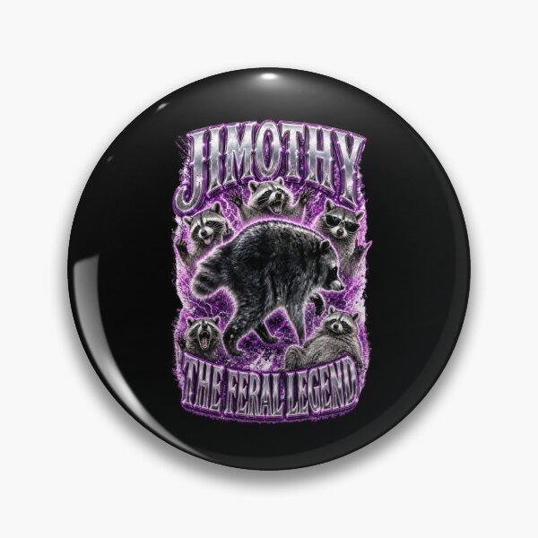 Item preview, Jimothy The Feral Legend Seattle Washington Viral Raccoon designed and sold by SunfullyYours.