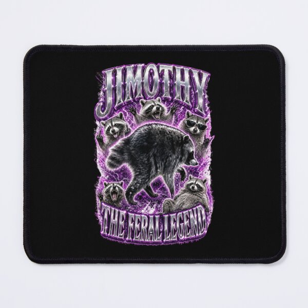 Item preview, Jimothy The Feral Legend Seattle Washington Viral Raccoon designed and sold by SunfullyYours.