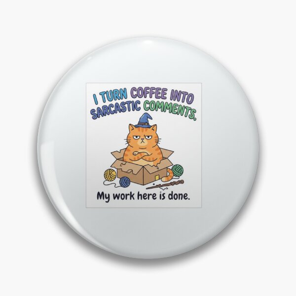 Item preview, Grumpy Cat Coffee Into Sarcastic Comments designed and sold by Owcomm.