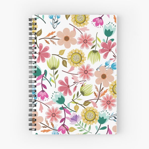 Item preview, Colorful wildflower garden seamless pattern designed and sold by PowerAntShop.