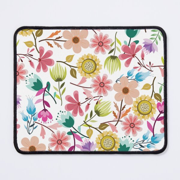 Item preview, Patrón sin costuras de jardín de flores silvestres coloridas designed and sold by PowerAntShop.