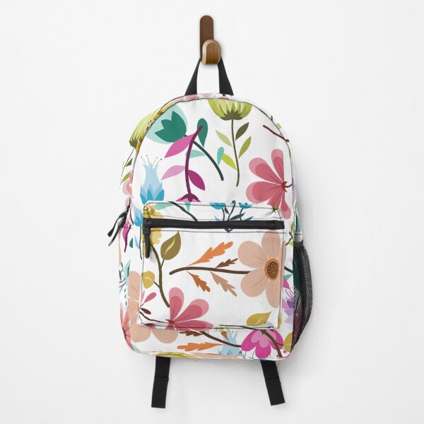 Item preview, Colorful wildflower garden seamless pattern designed and sold by PowerAntShop.