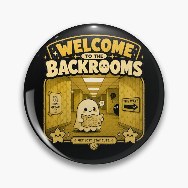 Item preview, Welcome to the Backrooms – Cute Kawaii Horror Shirt designed and sold by gorillamask.