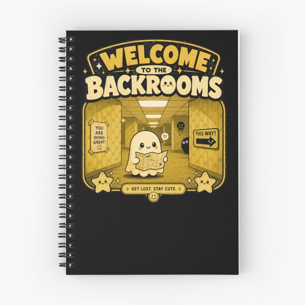 Item preview, Welcome to the Backrooms – Cute Kawaii Horror Shirt designed and sold by gorillamask.