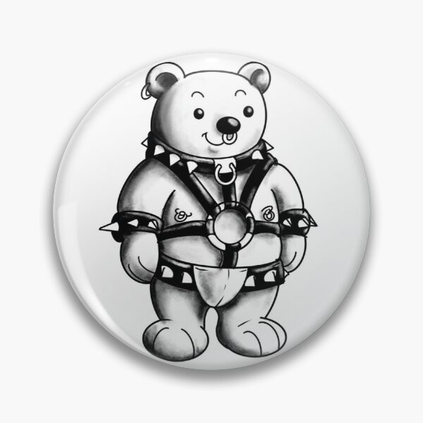 Item preview, Bear Brotherhood LGBT Pride: Vintage Paw Print Silhouette and Bear Cave Community Quotes Fan Art Poster designed and sold by benja-08.