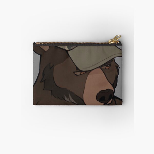 Item preview, Bear Brotherhood LGBT Pride: Vintage Paw Print Silhouette and Bear Cave Community Quotes Fan Art Poster designed and sold by benja-08.