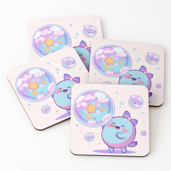 Artikelvorschau, Bubble Beast Sticker | Niedliches Bubble Monster Kawaii Maskottchen-Design entworfen und verkauft von Stylestickers55.
