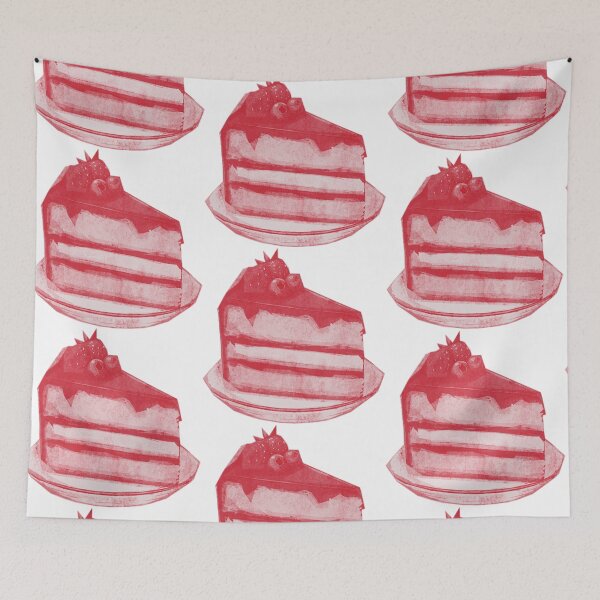 Item preview, Cartoon Cake Slice designed and sold by kinpirks.