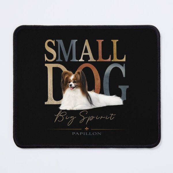 Item preview, Small Dog, Big Spirit | Elegant Papillon Dog Design designed and sold by PapillonArtStudio.
