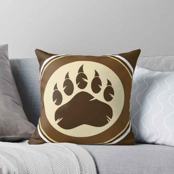 Item preview, Bear Brotherhood LGBT Pride: Vintage Paw Print Silhouette and Bear Cave Community Quotes Fan Art Poster designed and sold by benja-08.
