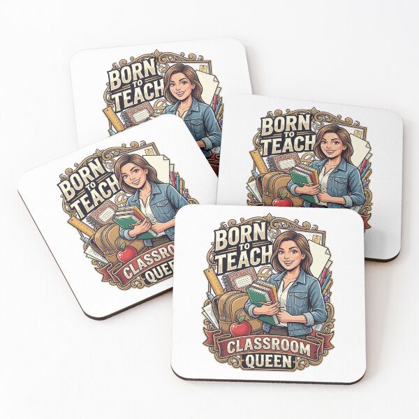 Item preview, Born to Teach Classroom Queen designed and sold by Lombardino.