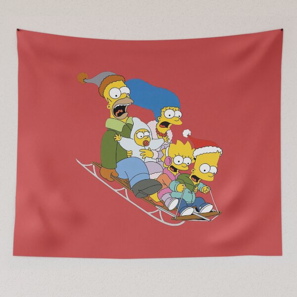 Item preview, Homer Family Xmas Skating designed and sold by BasseAlexDes.