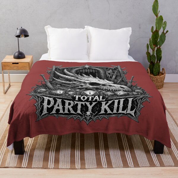 Item preview, TPK Total Party Kill - Dark Fantasy TTRPG Gamer Merch designed and sold by Dice_Goblin_Studio.