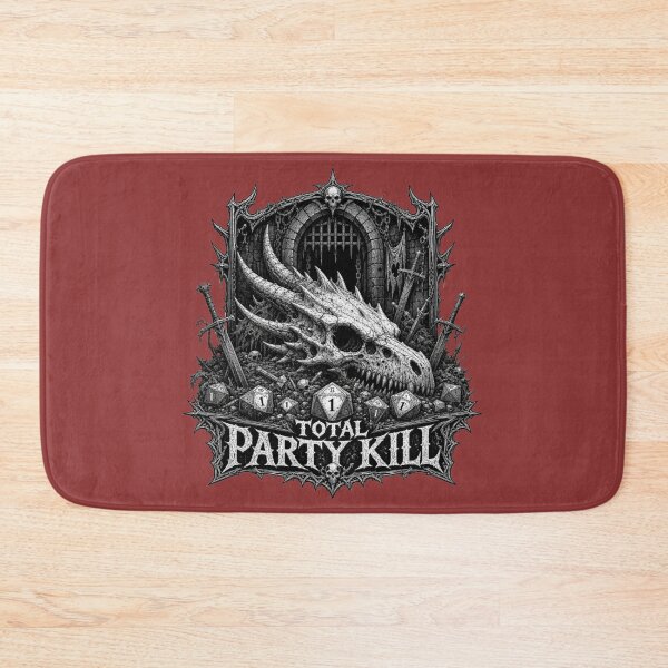 Item preview, TPK Total Party Kill - Dark Fantasy TTRPG Gamer Merch designed and sold by Dice_Goblin_Studio.