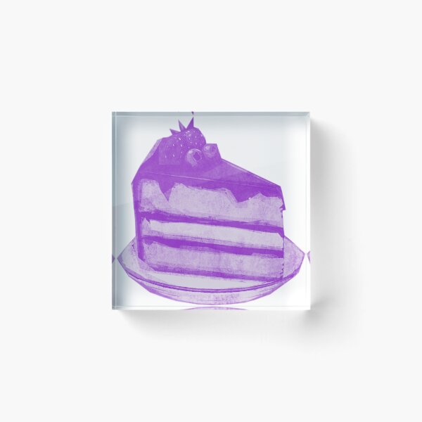 Item preview, Cartoon Cake Slice designed and sold by kinpirks.