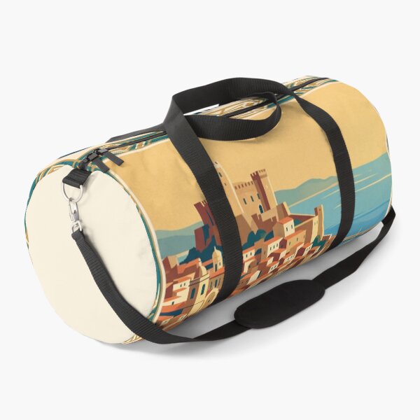 Item preview, Cagliari Italy Vintage Travel Poster designed and sold by Bomax121.