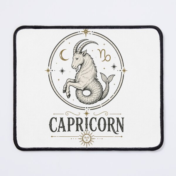 Item preview, Vintage Capricorn Zodiac Celestial Sea Goat designed and sold by TSshirtShoppe.