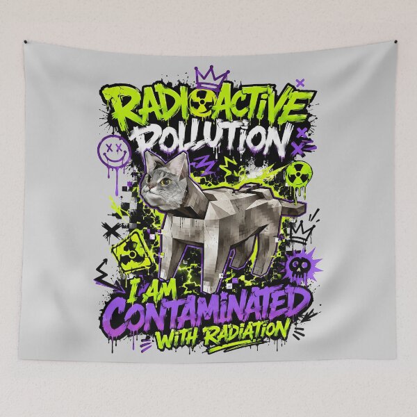 Item preview, Radioactive Cat designed and sold by MOFAPPAREL.